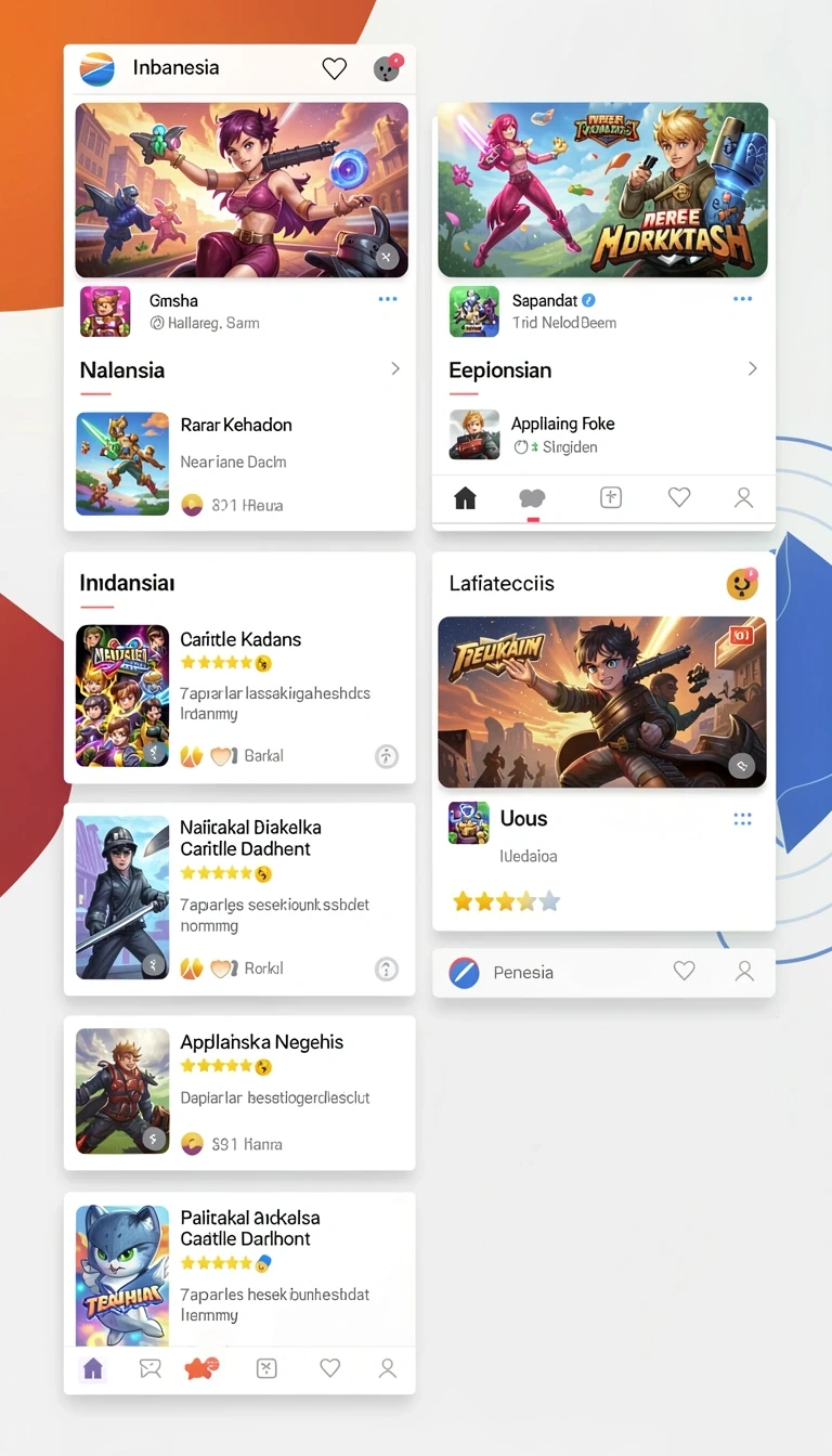 Beragam pilihan permainan menarik dalam aplikasi vw108 APK Terbaru dengan Fitur Lengkap.