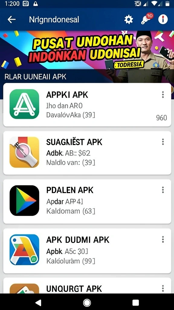 Beragam pilihan permainan menarik dalam aplikasi Panduan Instalasi Aplikasi fsekolahtoto di Android.