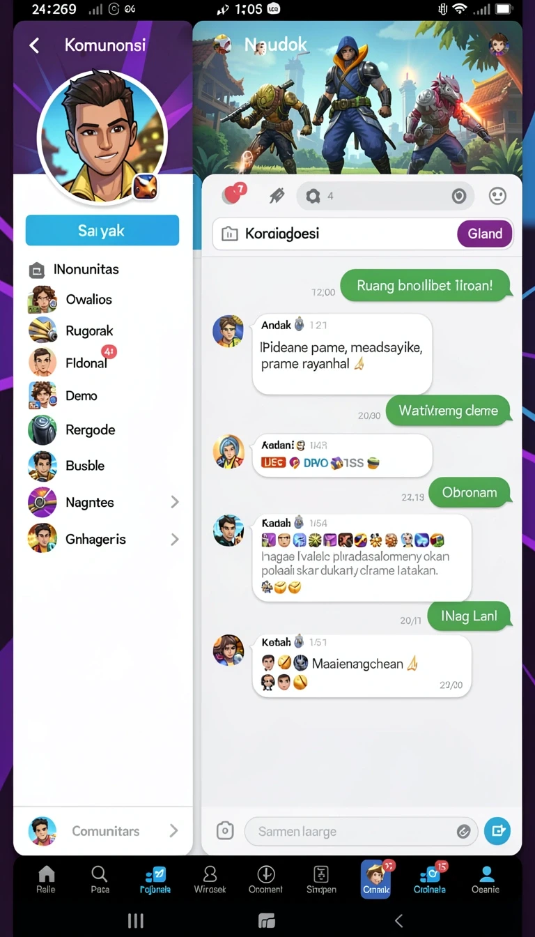 Beragam pilihan permainan menarik dalam aplikasi Cara Pasang rprprp di HP Android dengan Benar.