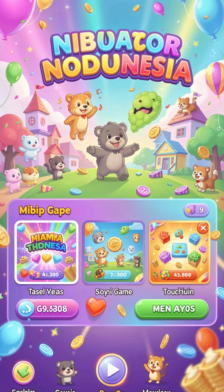 Beragam pilihan permainan menarik dalam aplikasi Unduh pompa88 APK Gratis untuk Android.